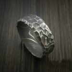 Custom Handmade Damascus Steel Ring with Beautiful Gift Box – Personalized Wedding & Anniversary Gift