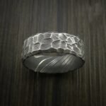 Custom Handmade Damascus Steel Ring with Beautiful Gift Box – Personalized Wedding & Anniversary Gift