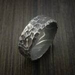 Custom Handmade Damascus Steel Ring with Beautiful Gift Box – Personalized Wedding & Anniversary Gift