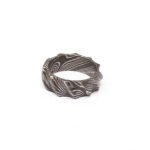 Custom Handmade Personalized Damascus Steel Ring with Beautiful Gift Box & Logo Option – Wedding & Anniversary Gift