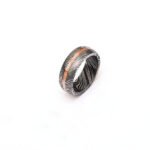 Custom Handmade Damascus Steel Ring with Beautiful Gift Box – Personalized Wedding & Anniversary Gift