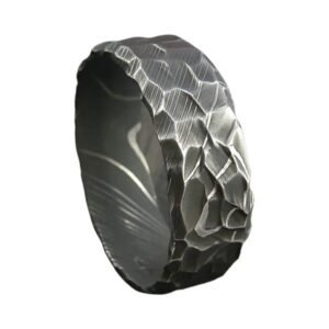 Custom Handmade Damascus Steel Ring with Beautiful Gift Box – Personalized Wedding & Anniversary Gift