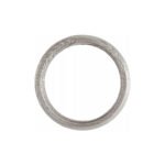 Men’s Damascus Steel Band Ring – Bold Pattern Detail with Polished Interior, Handmade Personalized Anniversary Gift Set