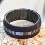 Custom Handmade Damascus Steel Ring with Beautiful Gift Box – Custom Wedding, Personal & Anniversary Gift